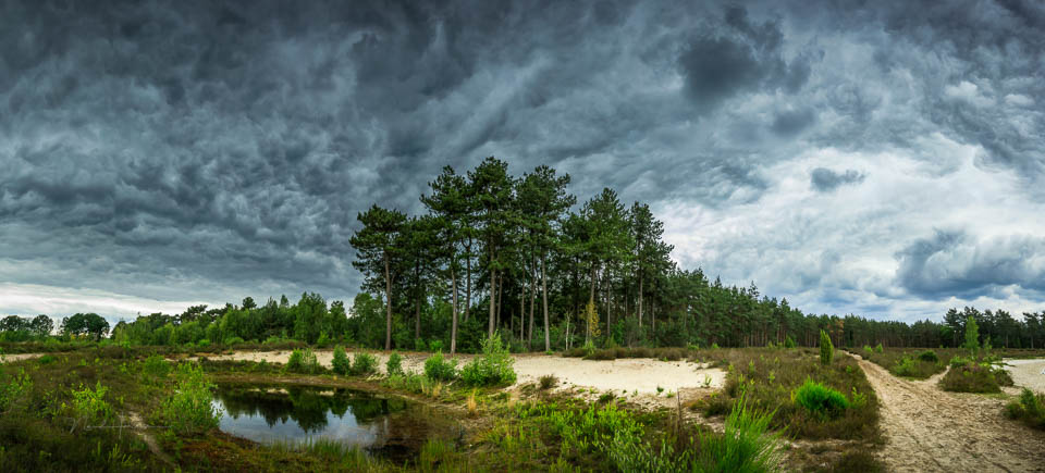 Nando dramatische lucht panorama