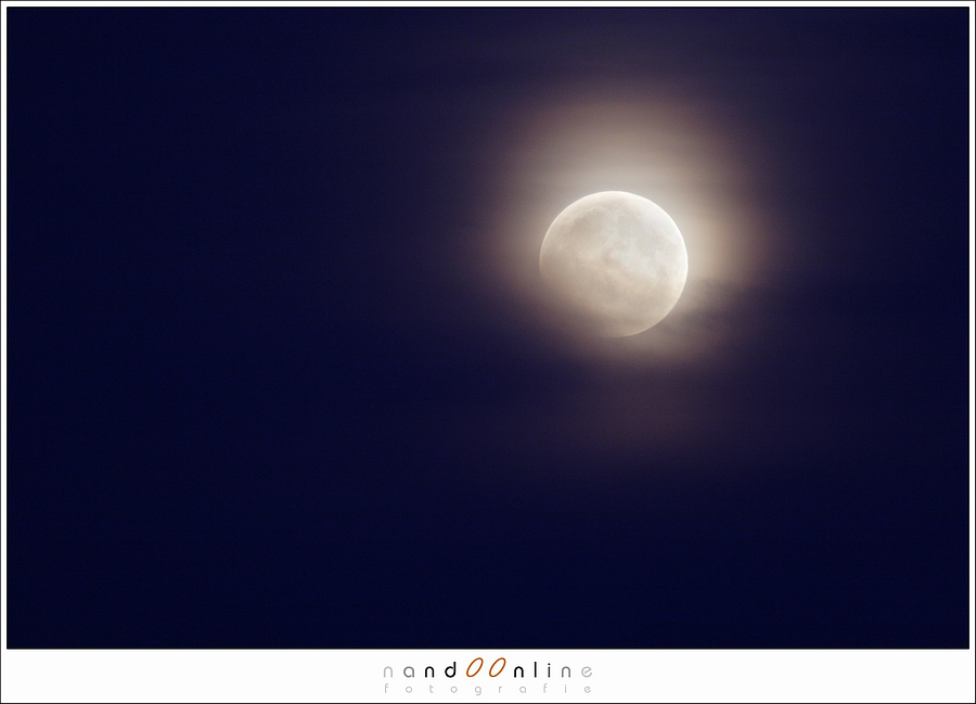 Bewolking tijdens de verduistering in 2008