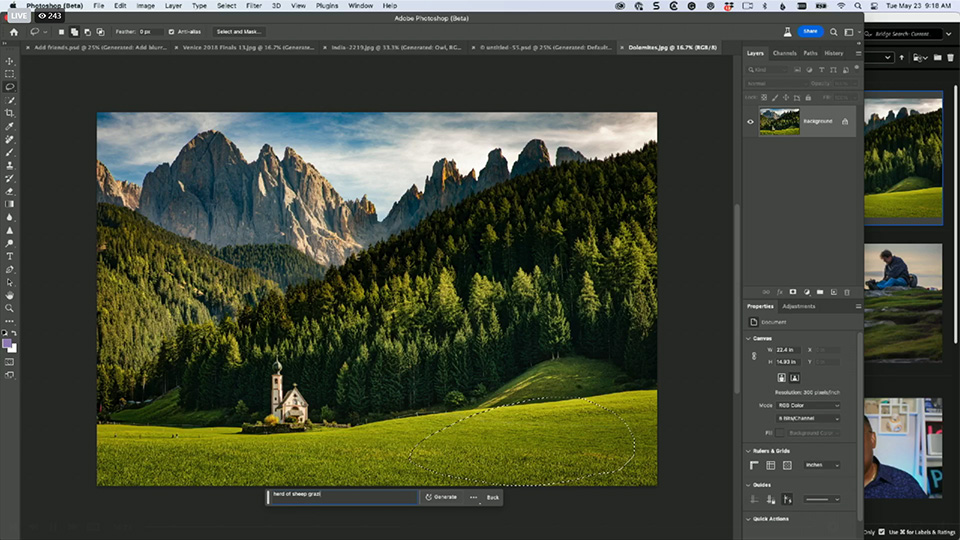 Photoshop beta update AI 3