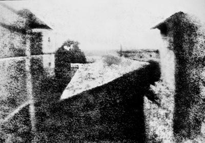 Eerste foto van Niépce