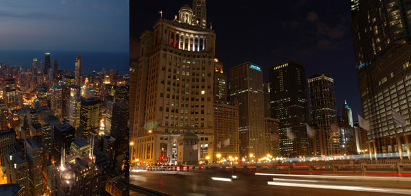 Chicago by night Chicago by night