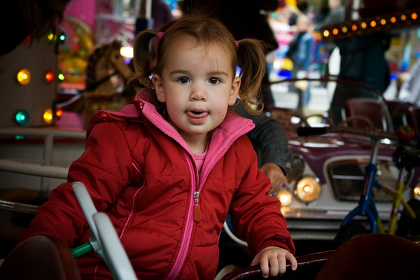 Robin op de kermis