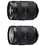 Nieuwe Sony's Zeiss 24-70mm en 16-35mm f/2.8