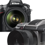 Nikon D800 vergeleken met een Hasselblad H4D-40