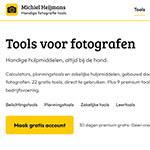 Handige fototools voor fotografen door Michiel Heijmans