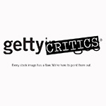 GettyCritics; humor met vreemde stockfoto's