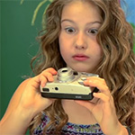 Hoe kinderen reageren op een 'oude' camera