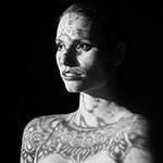 Flitsfotografie tip: Een patroon op je model flitsen