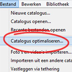 Optimaliseren van je Lightroom catalogus