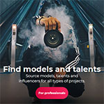 Modellen voor je shoot vinden met Modelmanagement.com