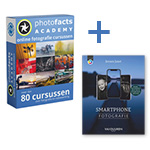 Actie: Photofacts Academy + Boek Smartphone fotografie (op = op)