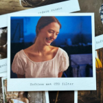 Polairoid-achtige fotokaartjes op papier laten drukken