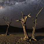 Zo mooi is de nacht in Namibië