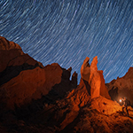 Astrofotograaf Albert Dros verlicht de nacht