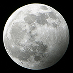 10 januari gedeeltelijke maansverduistering