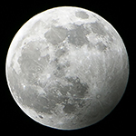 10 januari gedeeltelijke maansverduistering