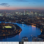 7.3-Gigapixel 'Timelapse' van Londen