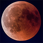 Totale maansverduistering op Blue Monday