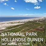 Nationaal Park Hollandse Duinen nu vanuit de lucht in 360 graden te bekijken