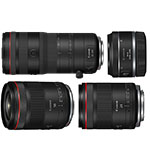 Canon introduceert nieuwe 24mm, 50mm, 70-200mm en VR objectief