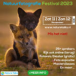 Kom jij ook naar het Nature Talks Fotofestival?