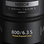 Nikon kondigt de ontwikkeling aan van de Nikkor Z 800mm f/6.3 VR S