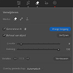 Lightroom update met generatieve AI