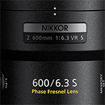 Nikon kondigt de Nikkor Z 600mm f/6,3 VR S supertele aan