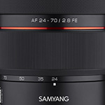 Samyang's eerste zoomobjectief: de AF 24-70mm f/2.8 FE