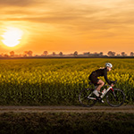 Gebruik een landschap eens als achtergrond