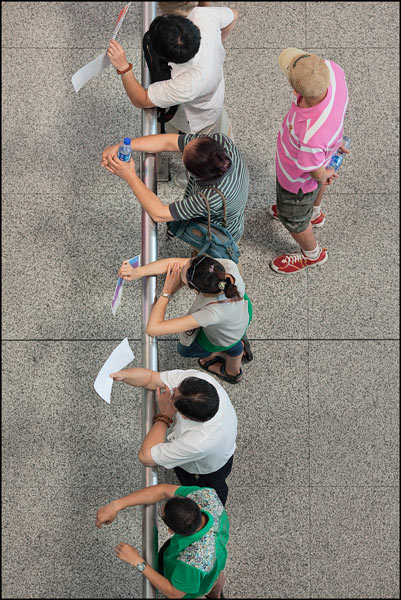 Lined up Lined up
