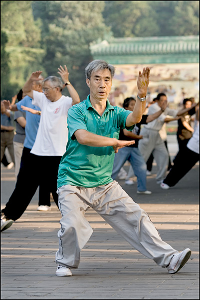 Vroege Tai Chi oefeningen