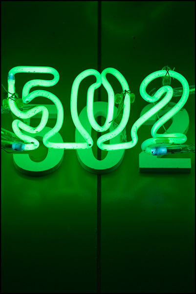502 neon verlichting