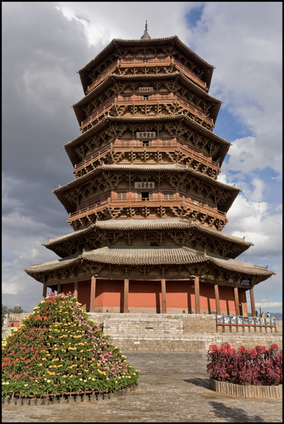 wooden pagoda Yingxian