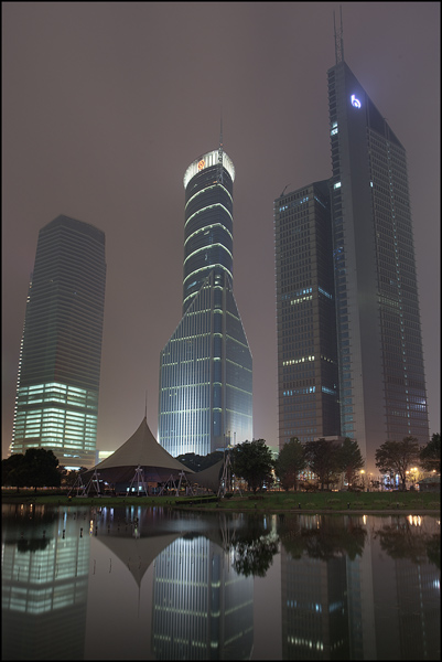 Lujiazui, het Manhattan van Shanghai