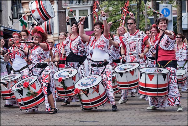 T-Parade 2011, groep trommelaars