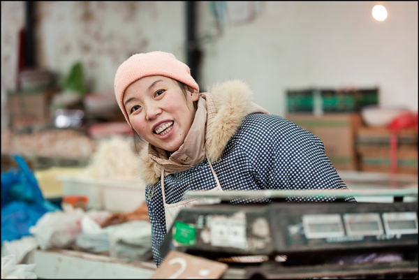 marktkoopvrouw Chengdu