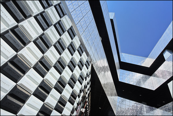 Cutting edge architecture at The Village Beijing Cutting edge architecture at The Village Beijing