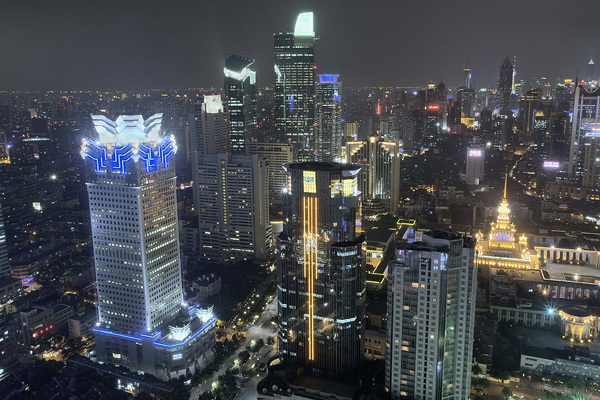 Centrum van Shanghai Centrum van Shanghai