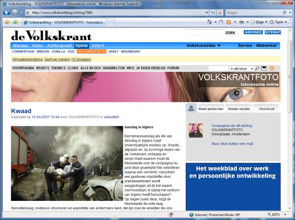 Volkskrant blog