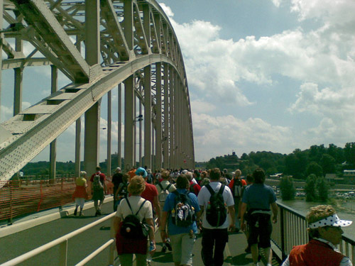De Waalbrug bij Nijmegen