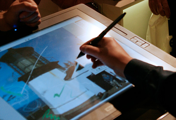 Wacom Cintiq 21UX (foto door Michael)