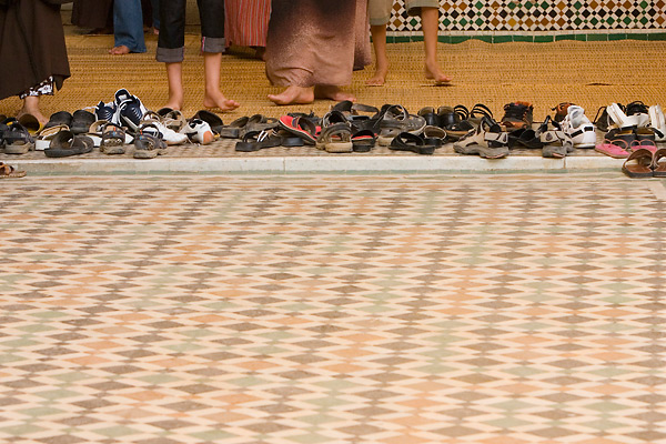 Binnenplaats van Mousoleum Mouay Ismaïl Binnenplaats van Mousoleum Mouay Ismaïl