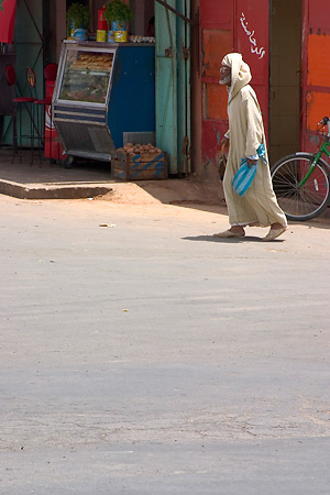 Onderweg van Rabat naar Marrakech