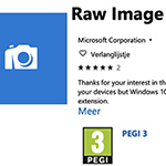 Microsoft publiceert gratis RAW Image Viewer-extensie voor Windows 10